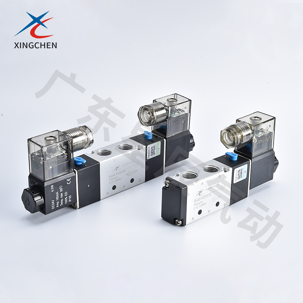 電磁閥(五口二位、五口三位)4V200系列